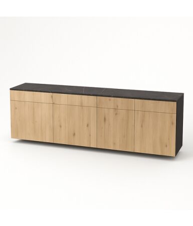 Komoda z 3 szufladami nad drzwiami