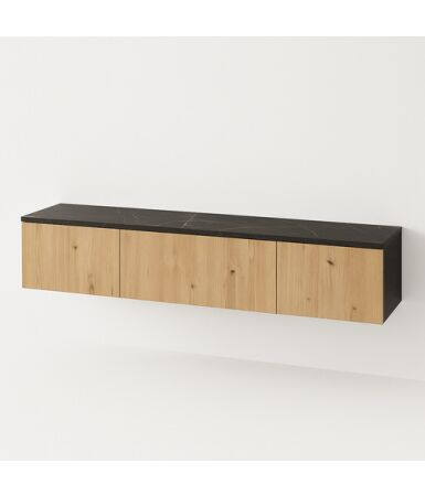 Komoda 2 segmenty z szufladami i drzwiami