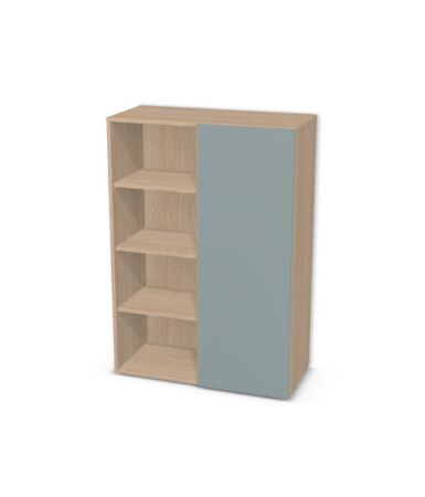 Komoda 2 segmenty z szufladami i drzwiami