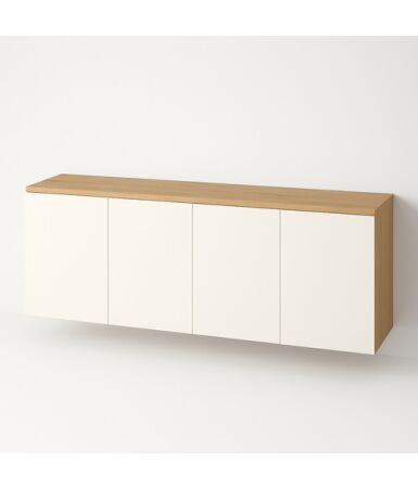 Komoda 2 segmenty z szufladami i drzwiami