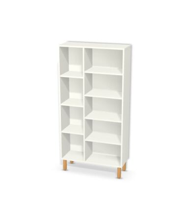 Regał otwarty dwudzielny