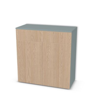 Komoda z szufladą i drzwiami