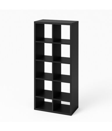 Regał z przegrodami i półkami: 4 x 5