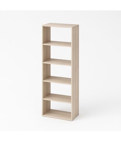 Regał z przegrodami i półkami: 4 x 5