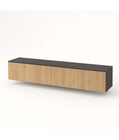 Komoda 2 segmenty z szufladami i drzwiami