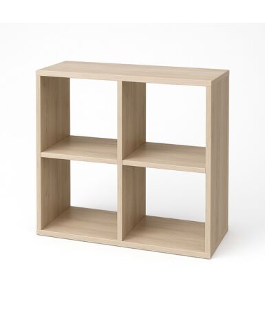 Regał z przegrodami i półkami: 4 x 5