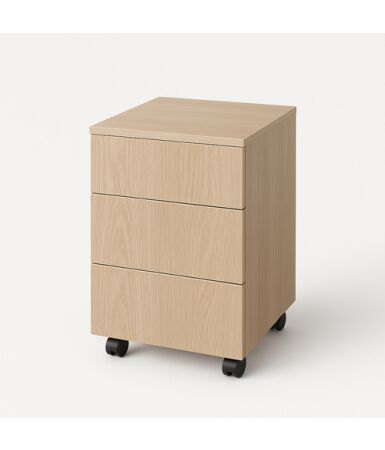 Kontenerek z 3 szufladami podział 2-2-1