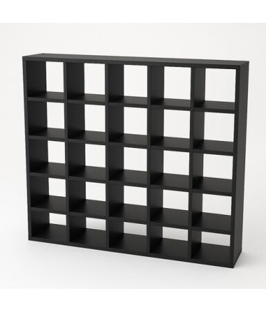 Regał z przegrodami i półkami: 4 x 5